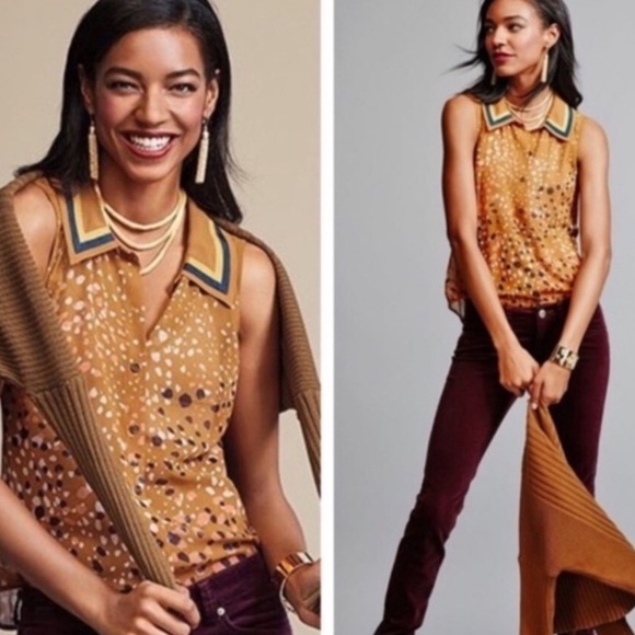 NWOT CABI Cheers Sleeveless Blouse - Picture 2 of 15